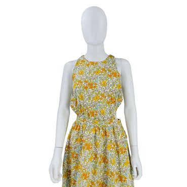 Hyacinth House Yellow Pastel Floral Maggie Maxi Dress